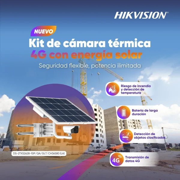 Cámara térmica 4G Solar Cámara térmica 4G Solar