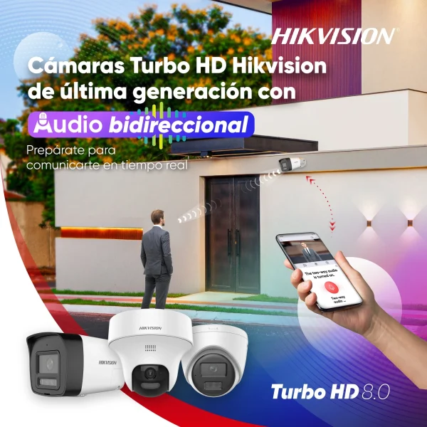 Cámras con audio bidireccional Cámras con audio bidireccional