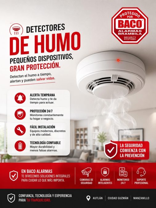 DETECTORES DE HUMO